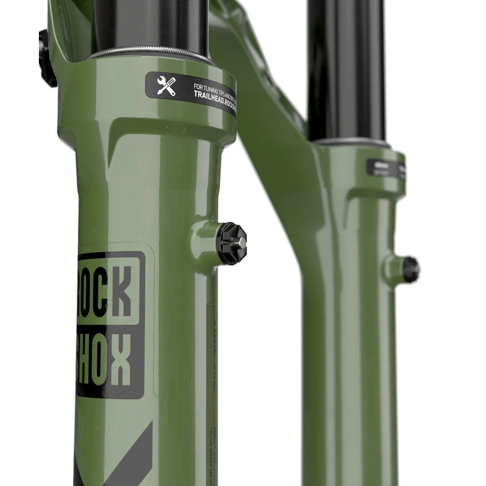 Forcella Ammortizzata RockShox Lyrik Ultimate Charger 3 RC2 Debon Air+ 29" - 160mm - 44mm Offset - Tapered - 15x110mm Boost - Verde Lucido - Image 4