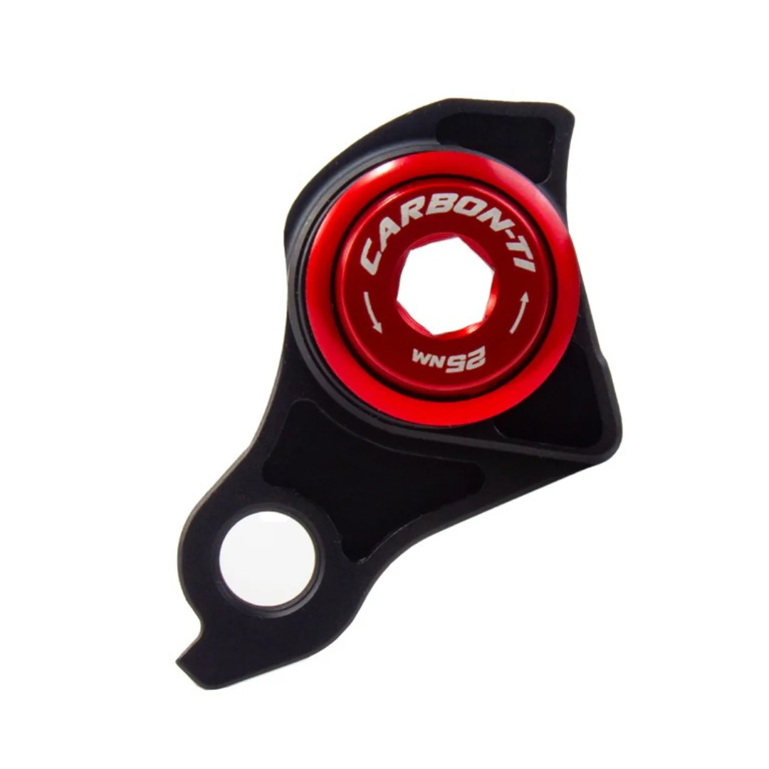 Forcellino Carbon Ti X-Hanger UDH - Rosso