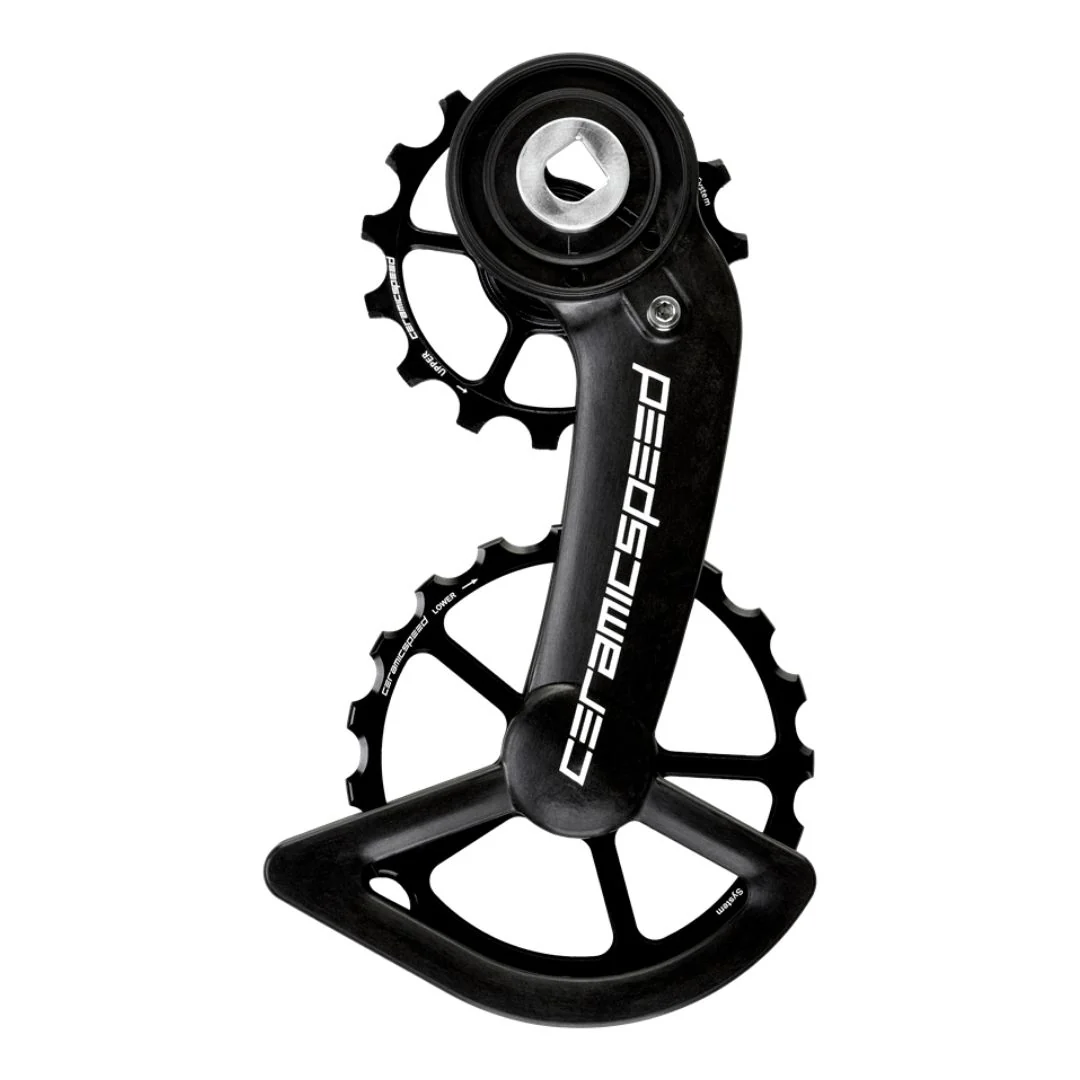 Gabbia Cambio Ceramic Speed OSPW Alloy SRAM Red7Force AXS 12 Velocità - Alternative Black