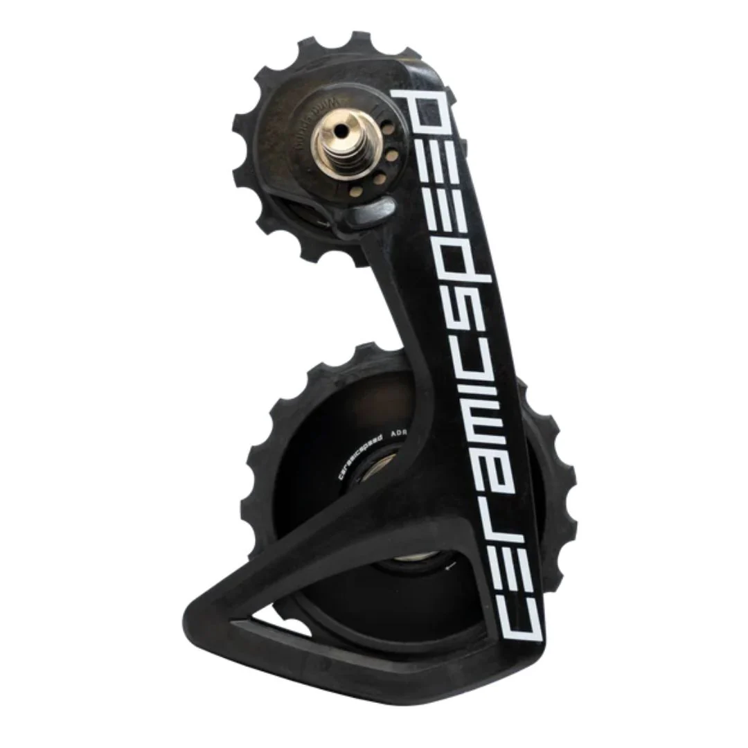 Gabbia Cambio Ceramic Speed OSPW RS Alpha con Pulegge Carbonio 12v SH 9250 + 8150 - Team Edition