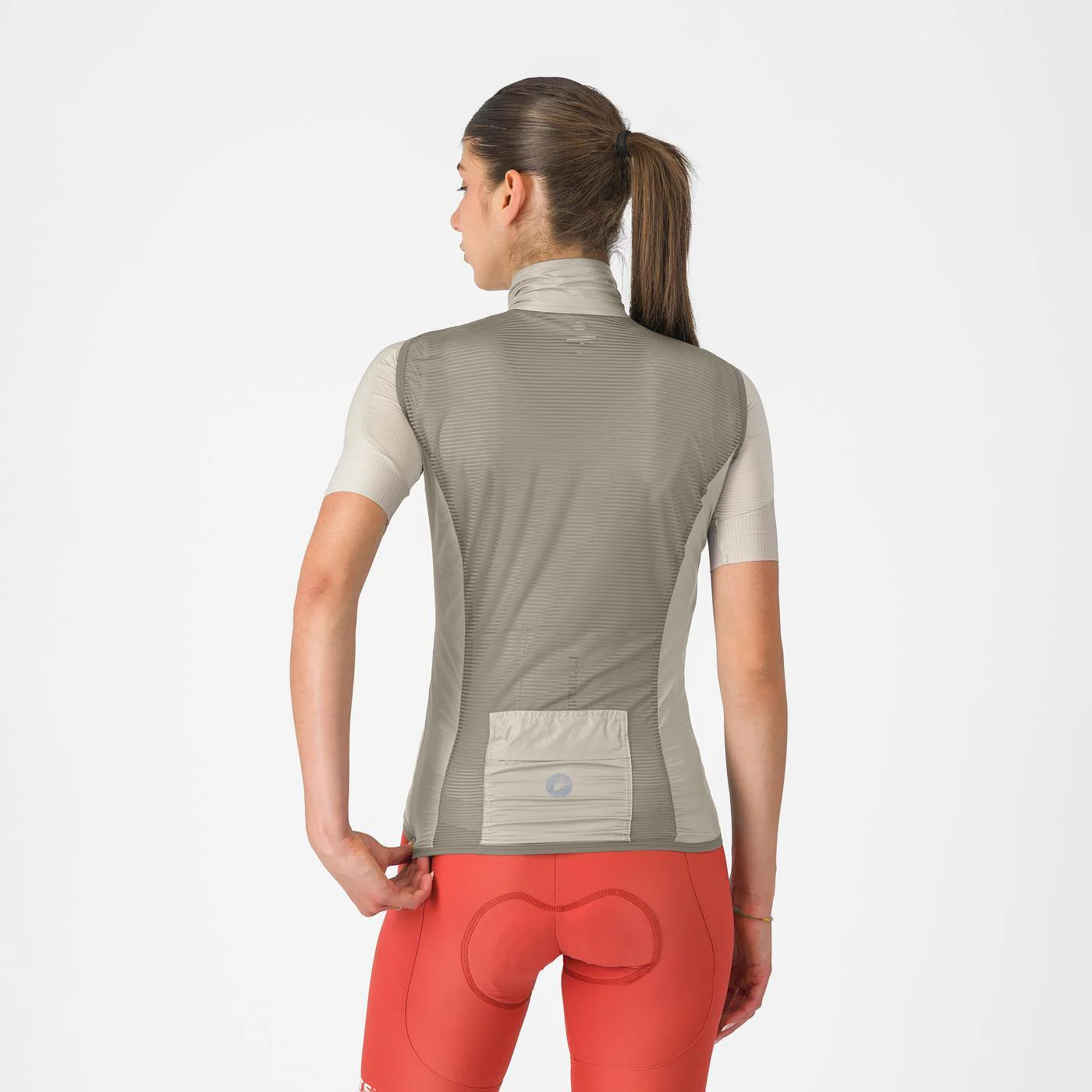 Gilet Castelli Aria 2 Vest - Beige - Image 2