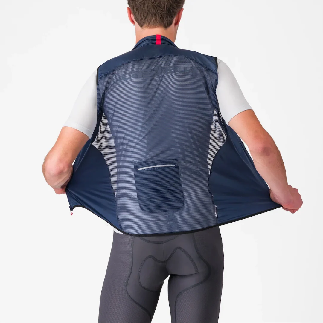 Gilet Castelli Aria - Blu - Image 2