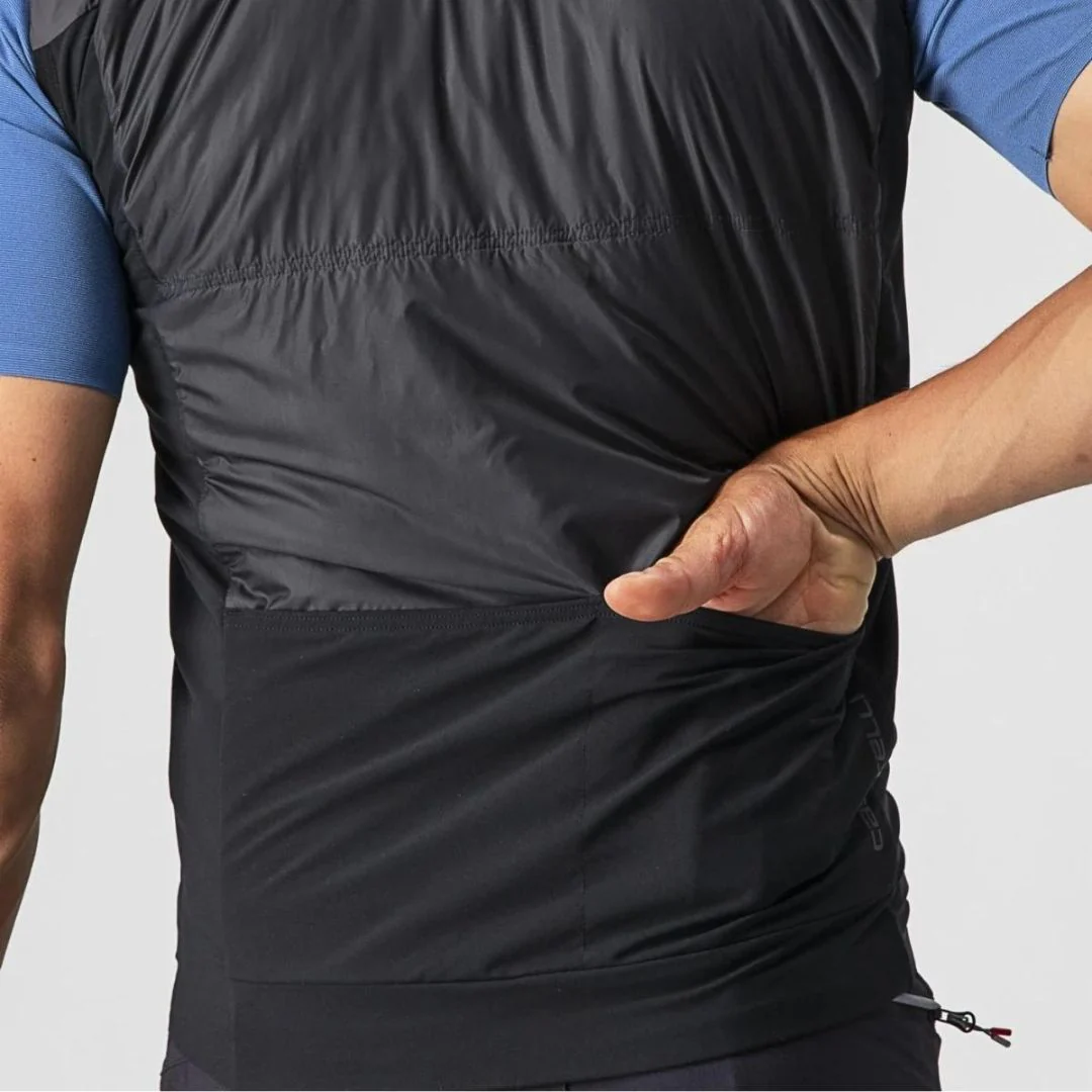 Gilet Castelli Unlimited Puffy - Grigio Scuro - Image 3