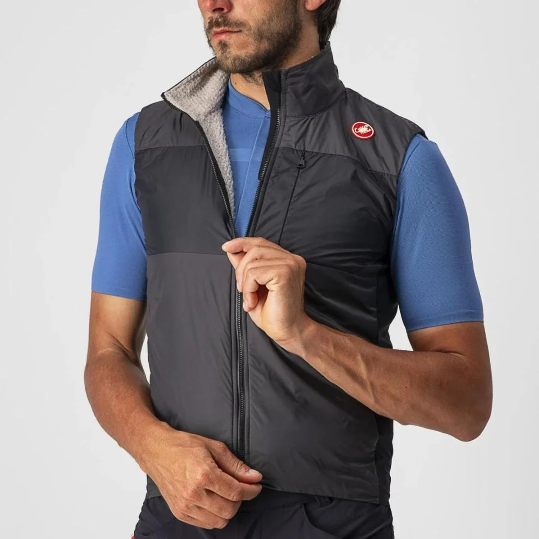 Gilet Castelli Unlimited Puffy - Grigio Scuro - Image 5