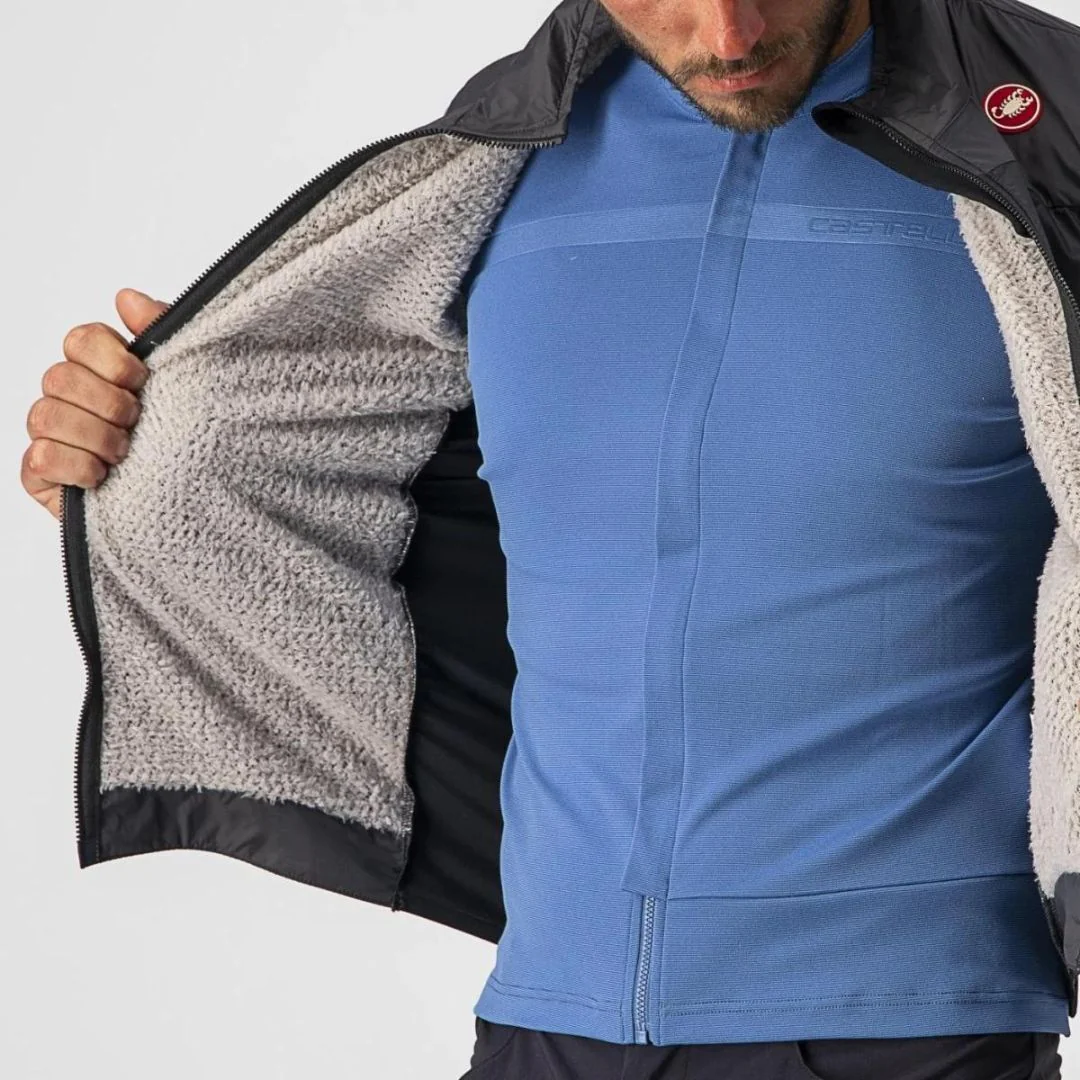 Gilet Castelli Unlimited Puffy - Grigio Scuro - Image 6