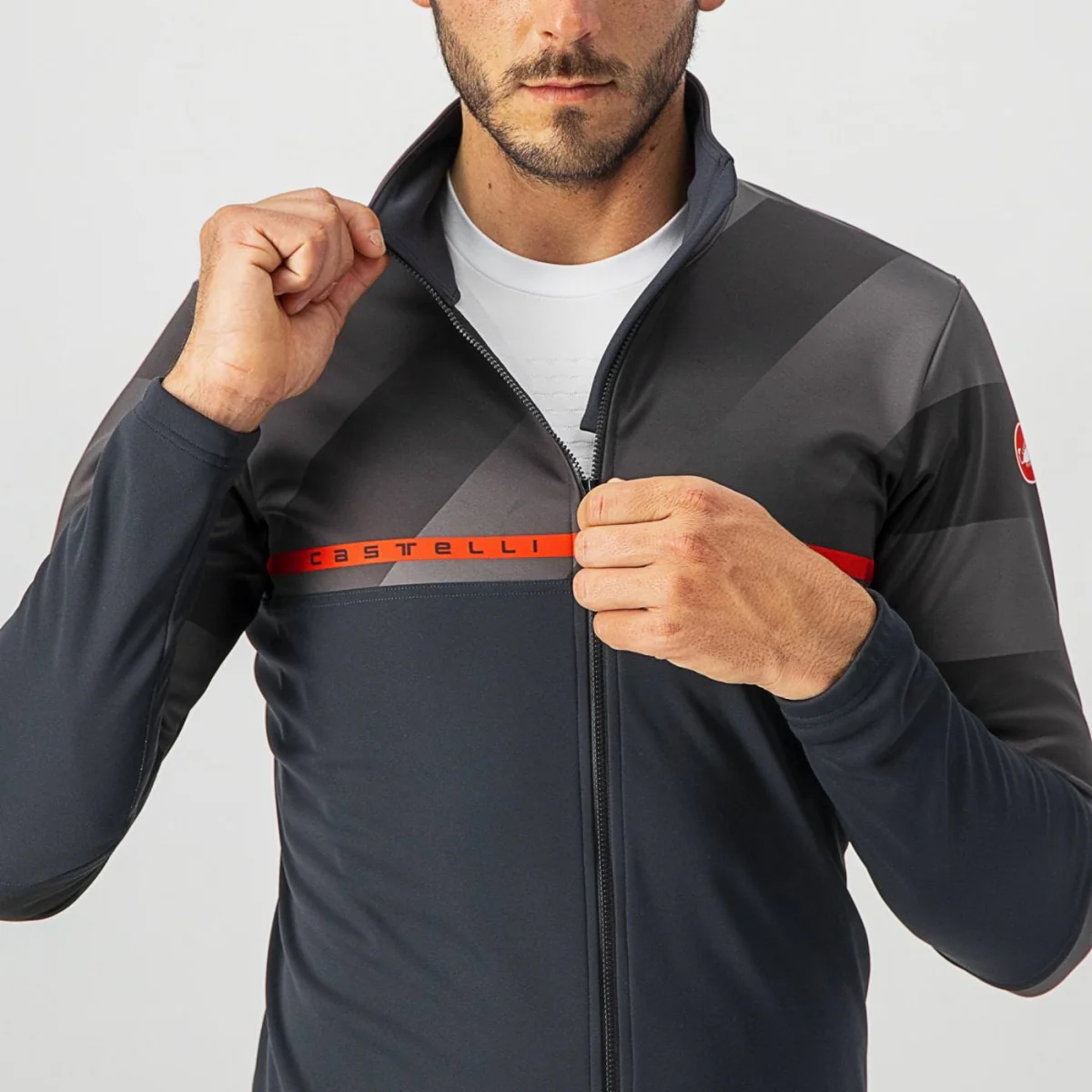 Giacca Castelli Finestre - Nero/Grigio - Image 4
