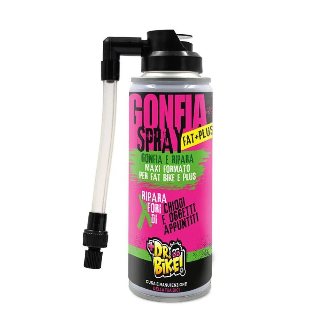 Gonfia e Ripara Spray per Fat Bike Dr. Bike Gomme 200ml