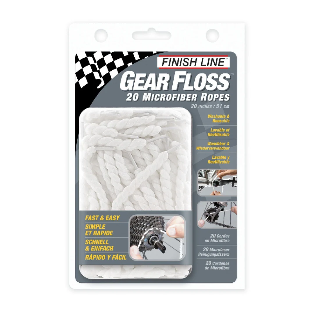 Kit di 20 Spaghi in Microfibra Gear Floss