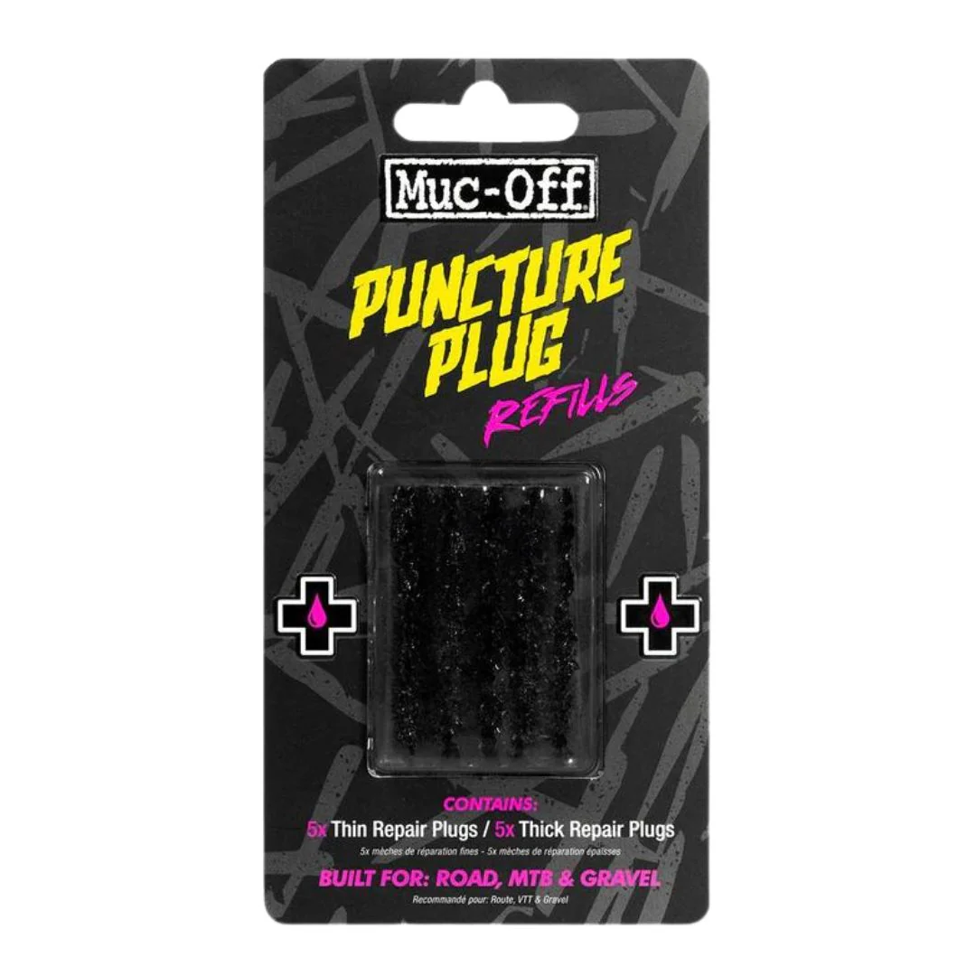 Kit Ricarica Antiforatura Muc-Off Puncture Plug Repair Refill 10 Pezzi