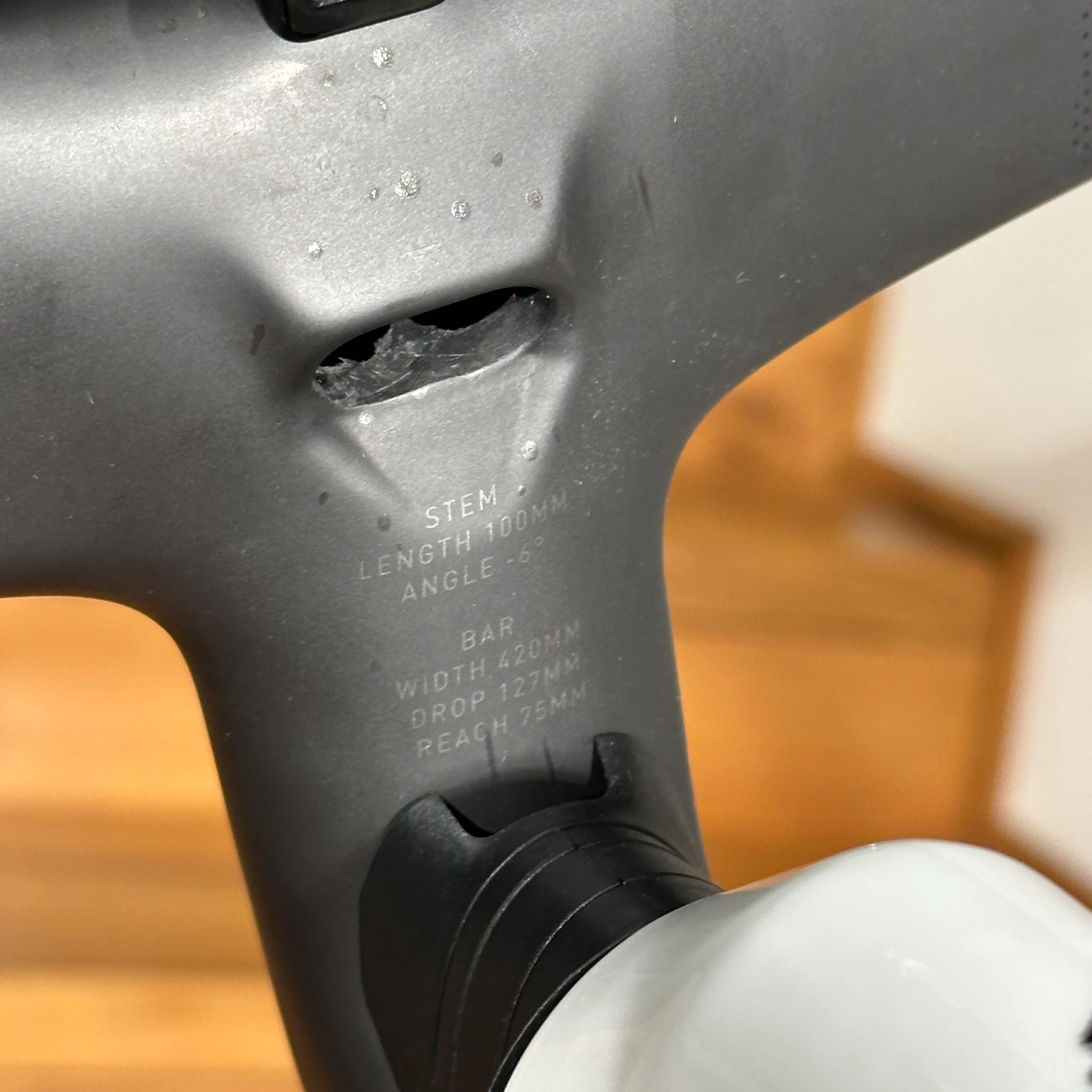 Kit Telaio Sworks Tarmac SL8 Red to Gold - Demo - Image 12