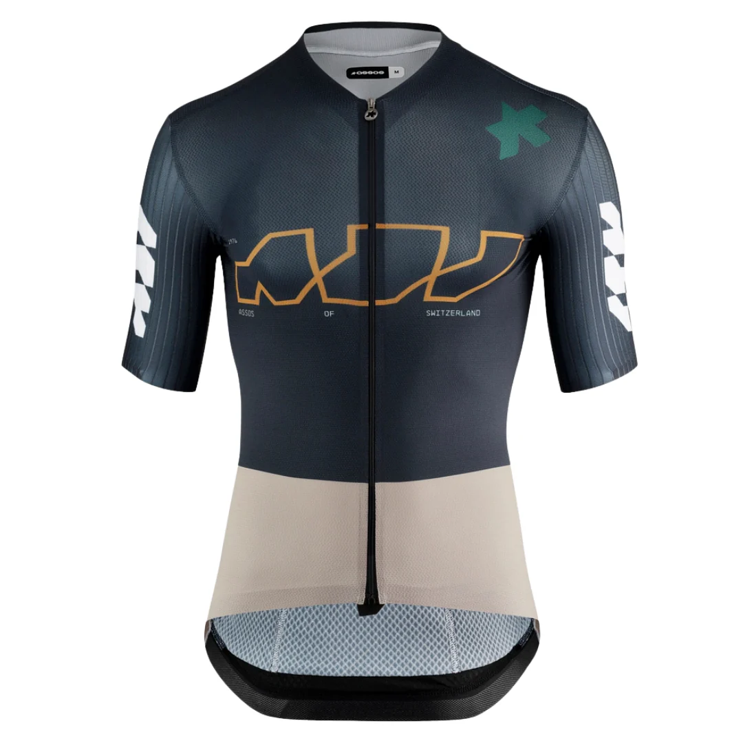 Maglia Assos Equipe RS Jersey Something To Say - Blu