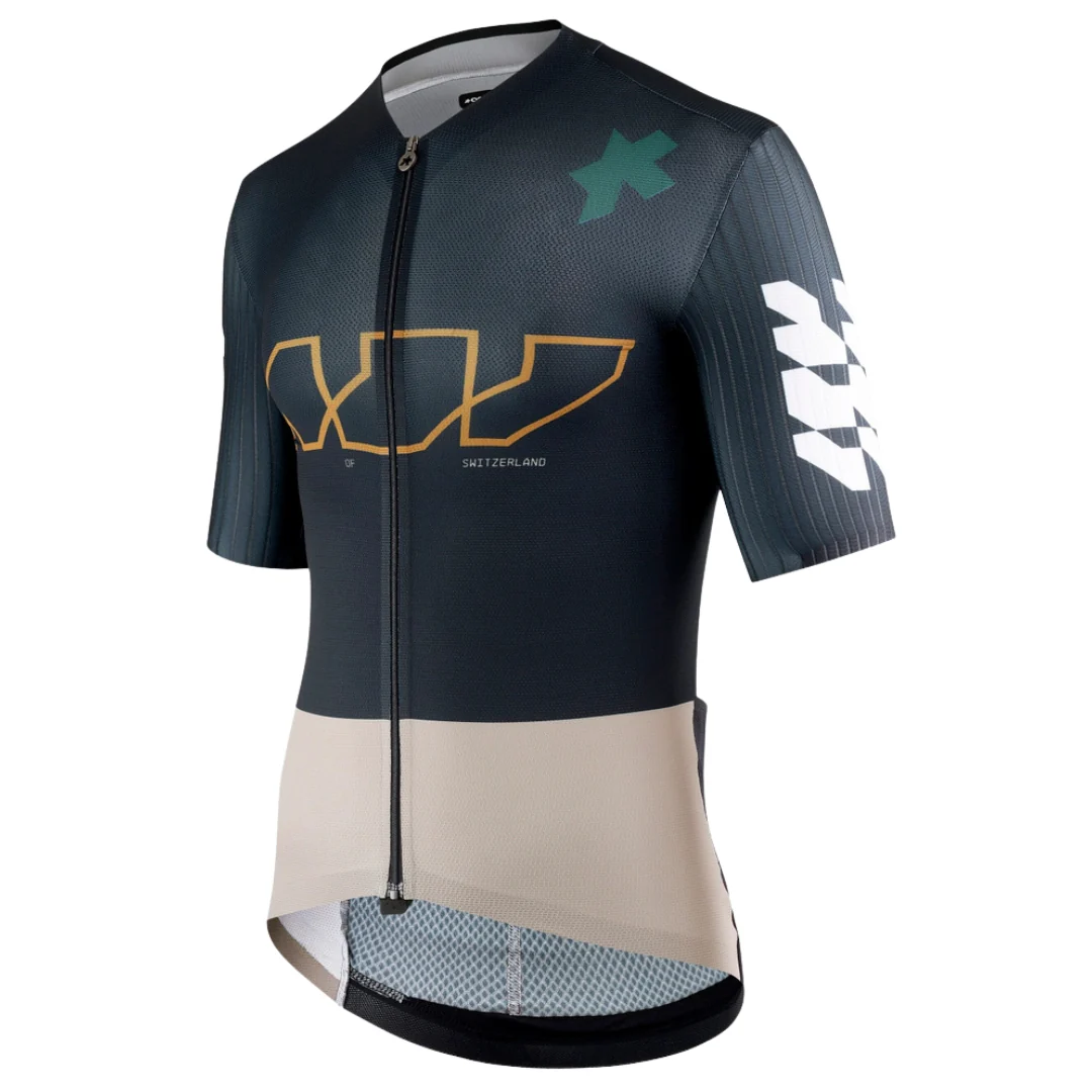 Maglia Assos Equipe RS Jersey Something To Say - Blu - Image 3
