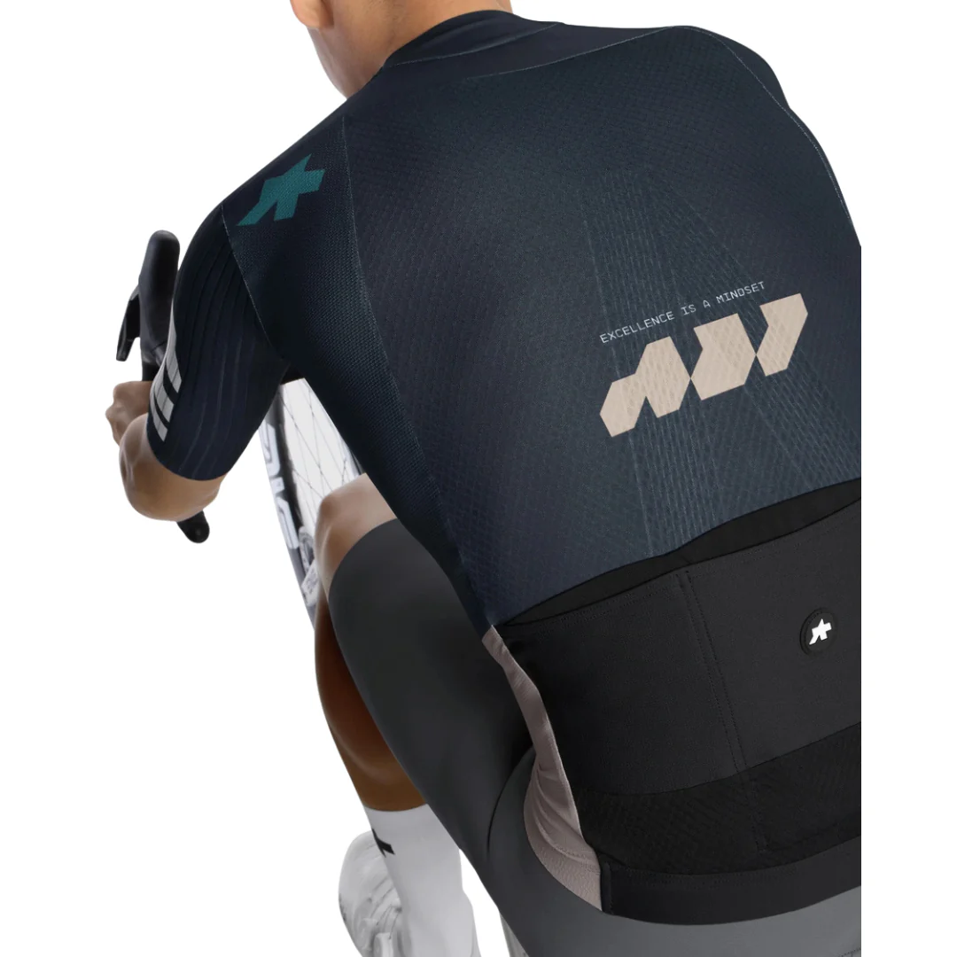 Maglia Assos Equipe RS Jersey Something To Say - Blu - Image 7