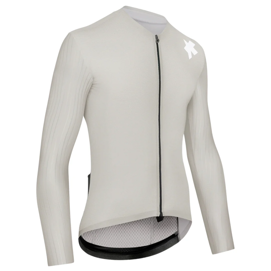 Maglia Assos Equipe RS LS Jersey S11 - Beige - Image 3