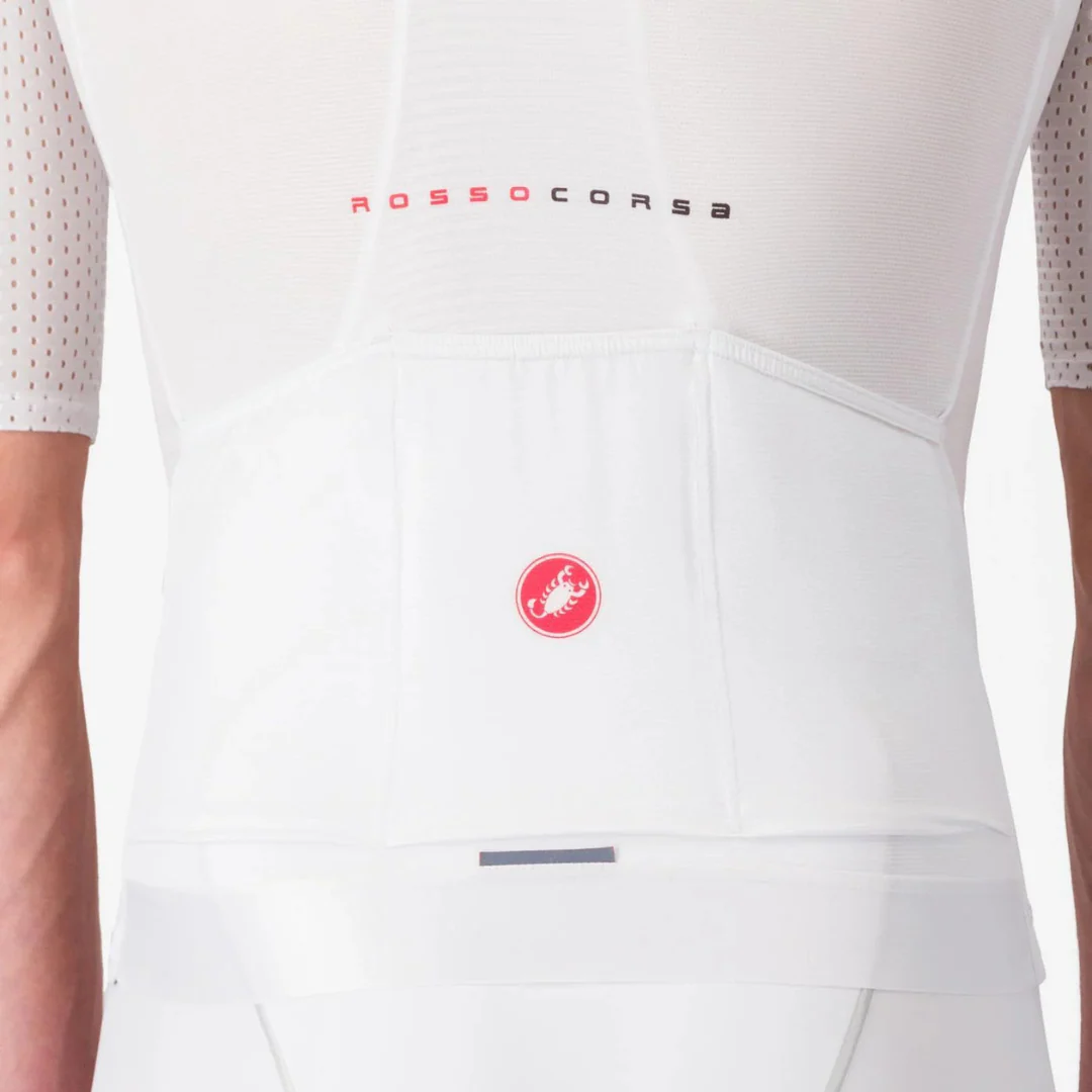 Maglia Castelli Aero Race 8S - Bianco - Image 4