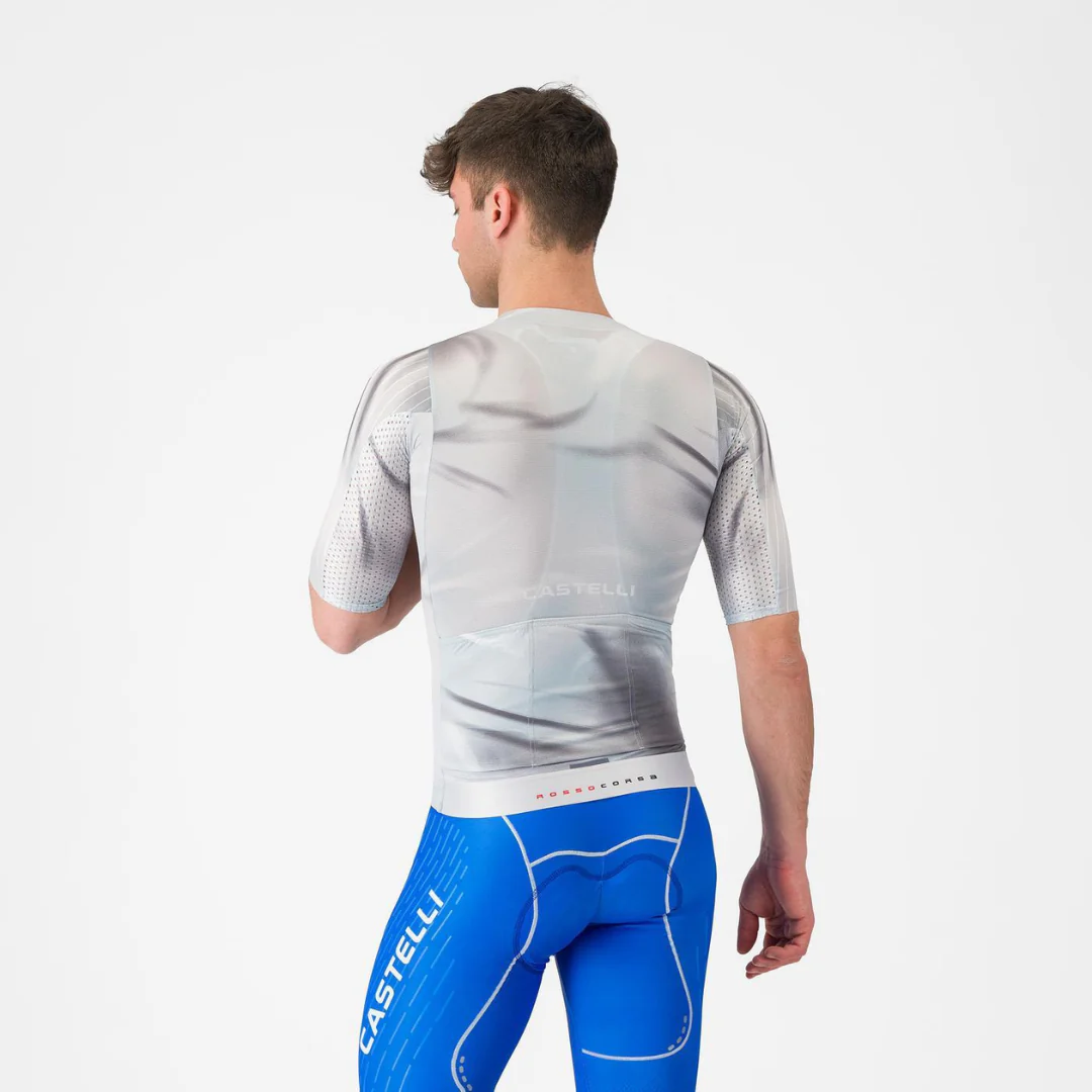 Maglia Castelli Aero Race 8S - Grigio Chiaro - Image 2