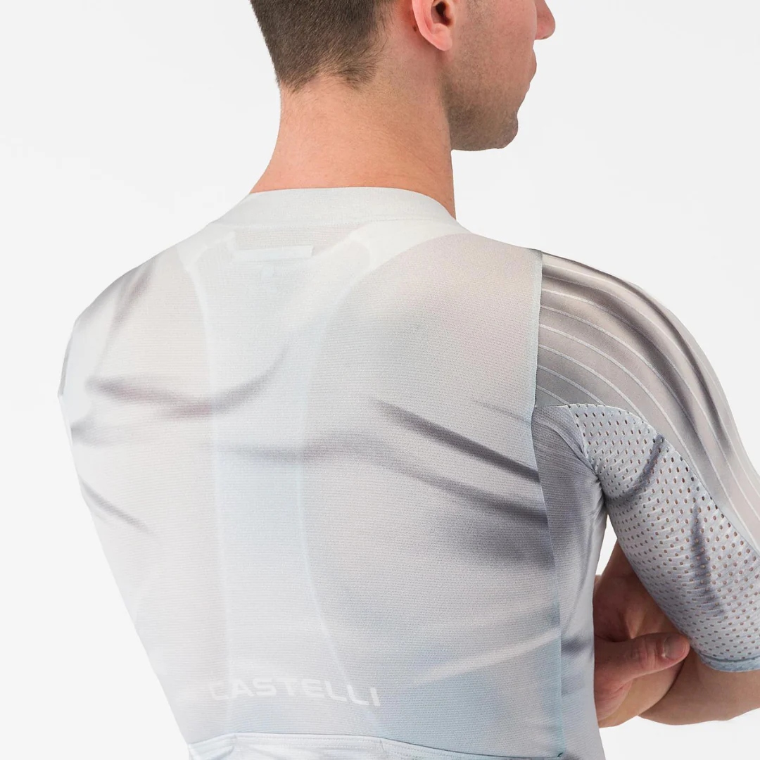 Maglia Castelli Aero Race 8S - Grigio Chiaro - Image 5