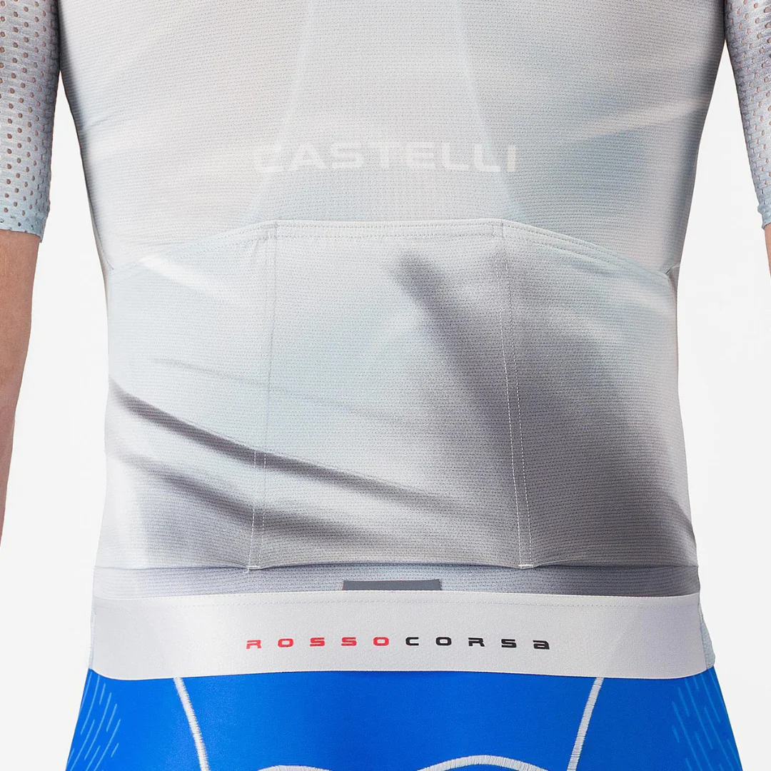Maglia Castelli Aero Race 8S - Grigio Chiaro - Image 6