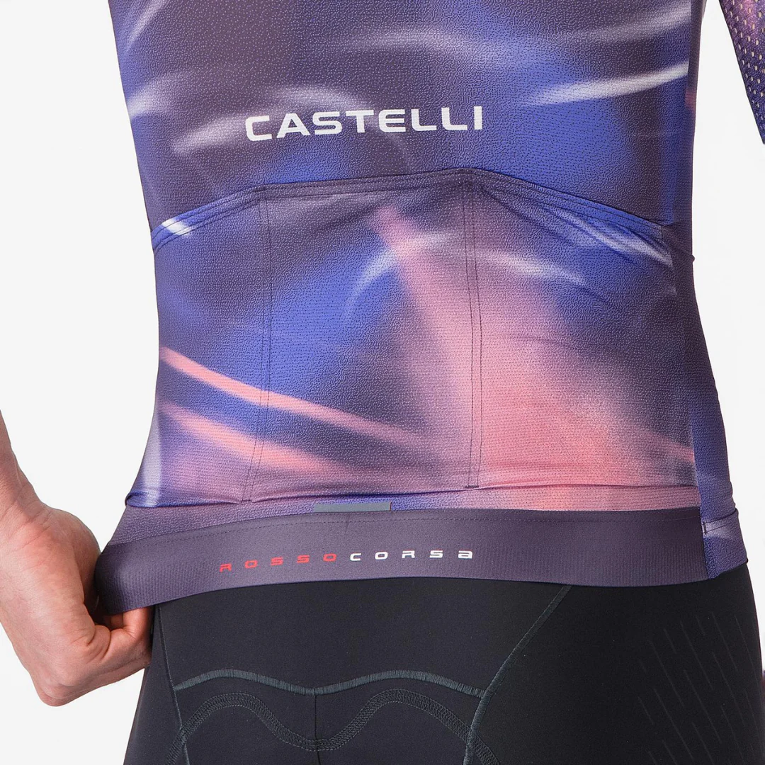 Maglia Castelli Aero Race 8S - Viola/Rosa Giro - Image 6