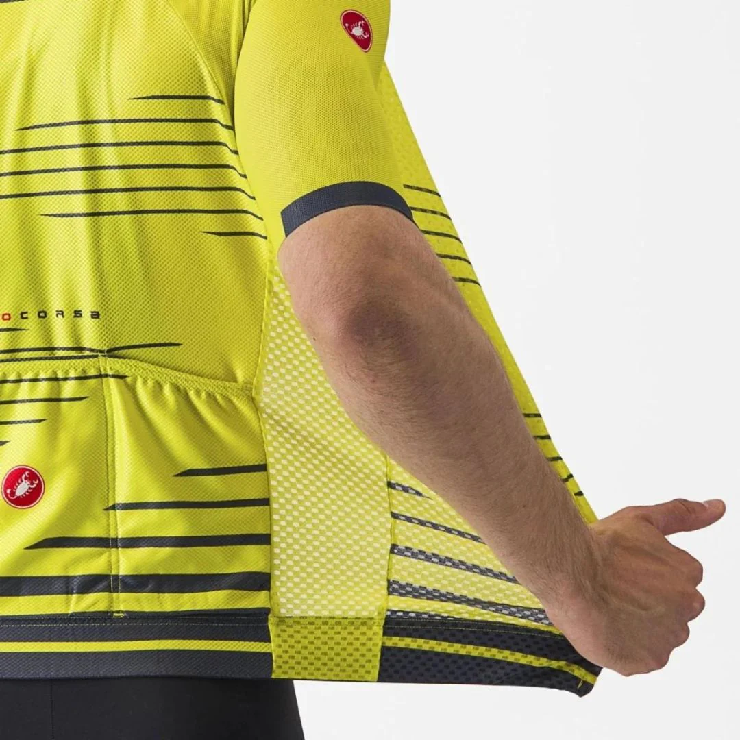 Maglia Castelli Climber's 4.0 Jersey - Giallo - Image 6