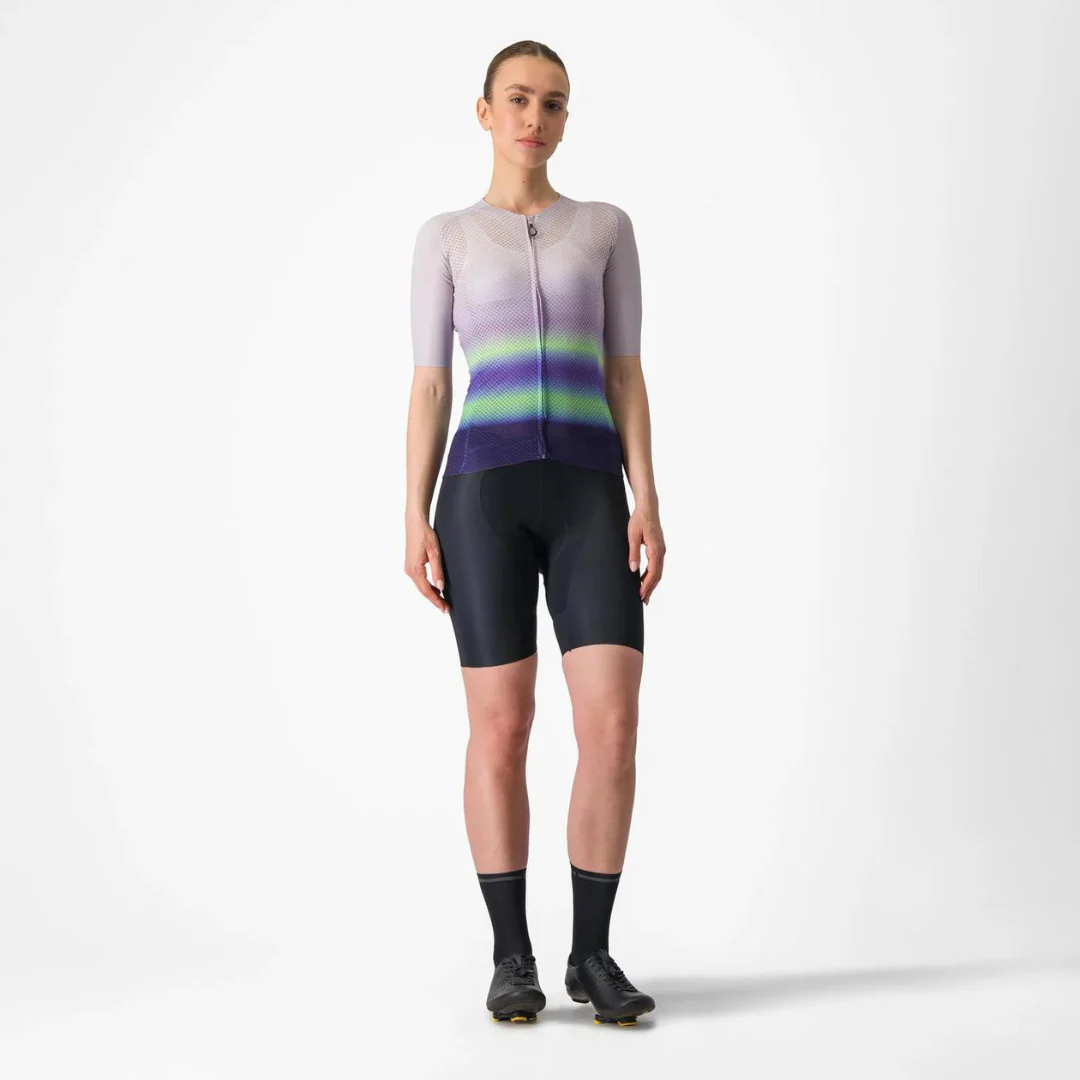 Maglia Castelli Climber's 4.0 W - Viola/Verde - Image 5