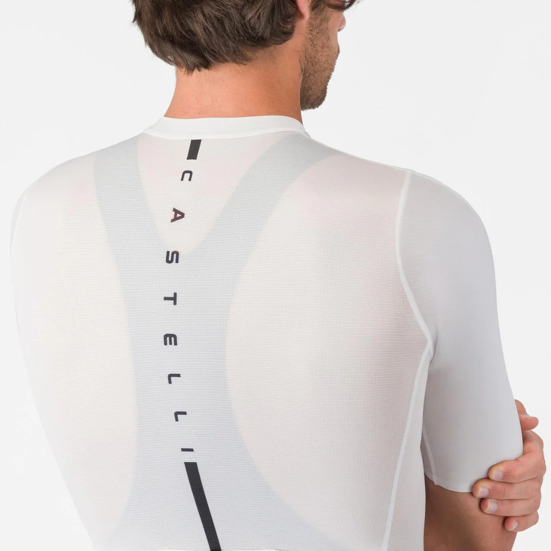Maglia Castelli Drittone Logo - Bianco - Image 3