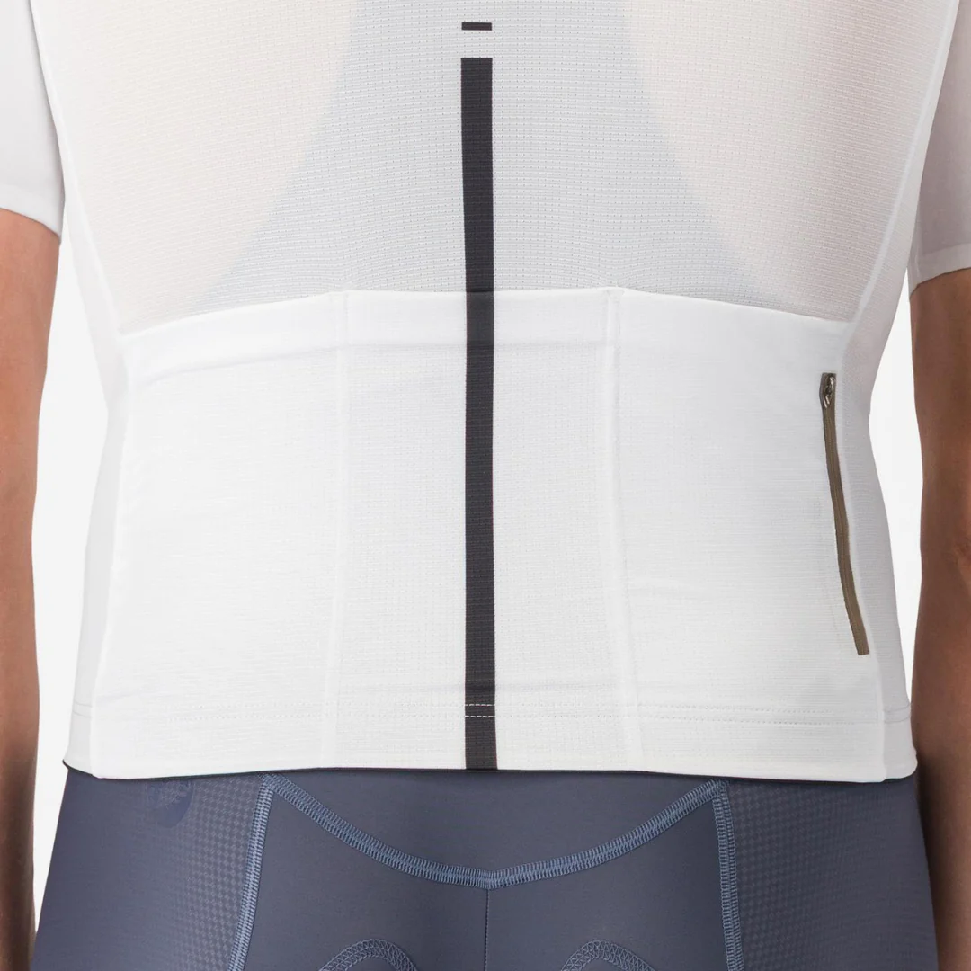 Maglia Castelli Drittone Logo - Bianco - Image 4