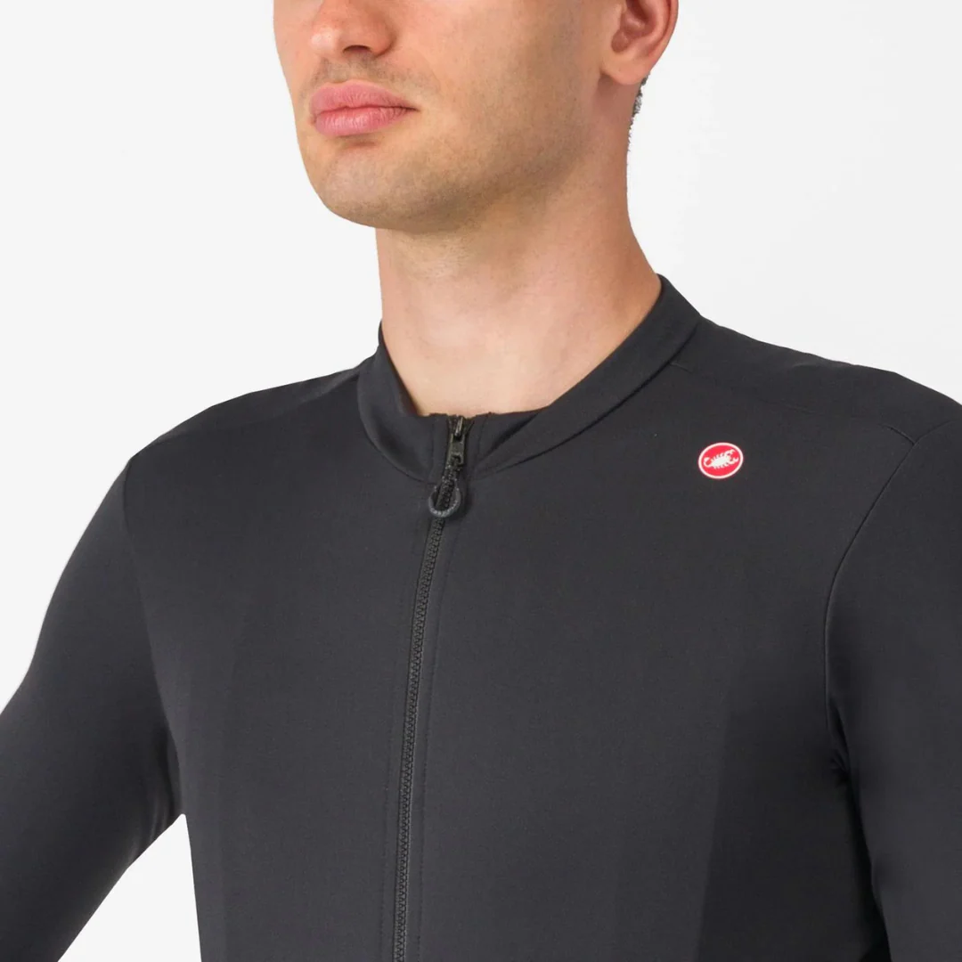 Maglia Castelli Espresso Thermal Jersey - Nero - Image 3