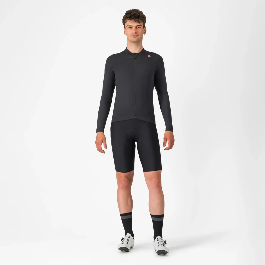Maglia Castelli Espresso Thermal Jersey - Nero - Image 6