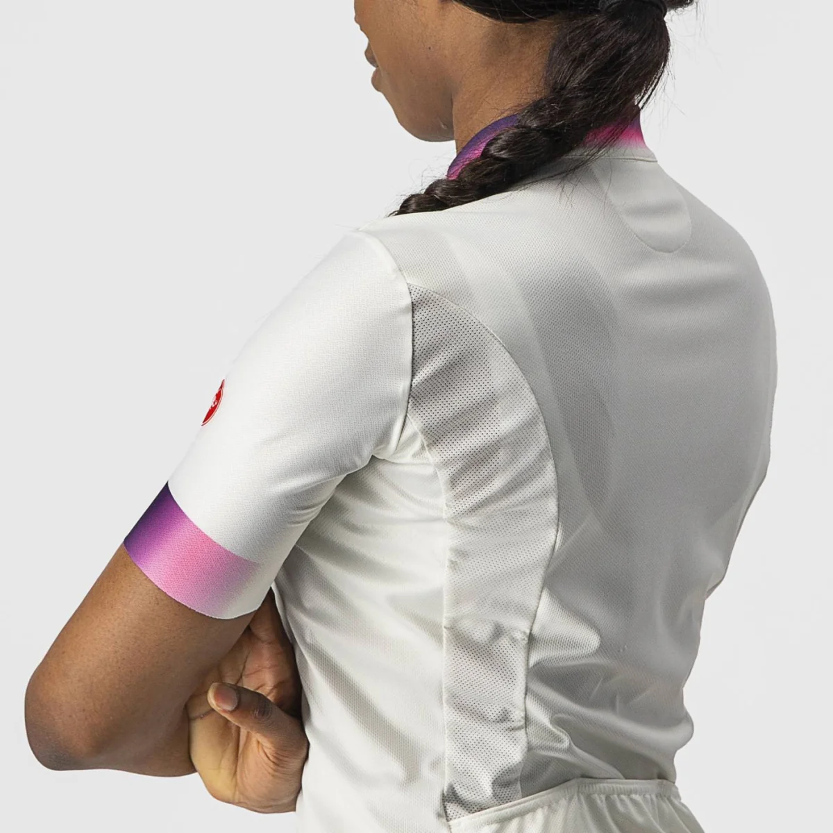 Maglia Castelli Donna Gradient - Bianco - Image 5