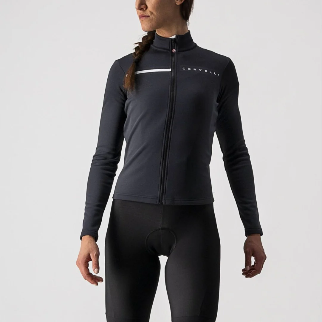 Maglia Castelli Sinergia 2 FZ - Nero