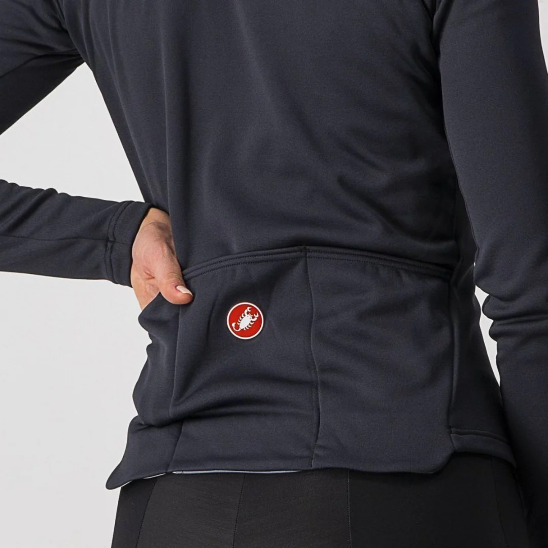 Maglia Castelli Sinergia 2 FZ - Nero - Image 4