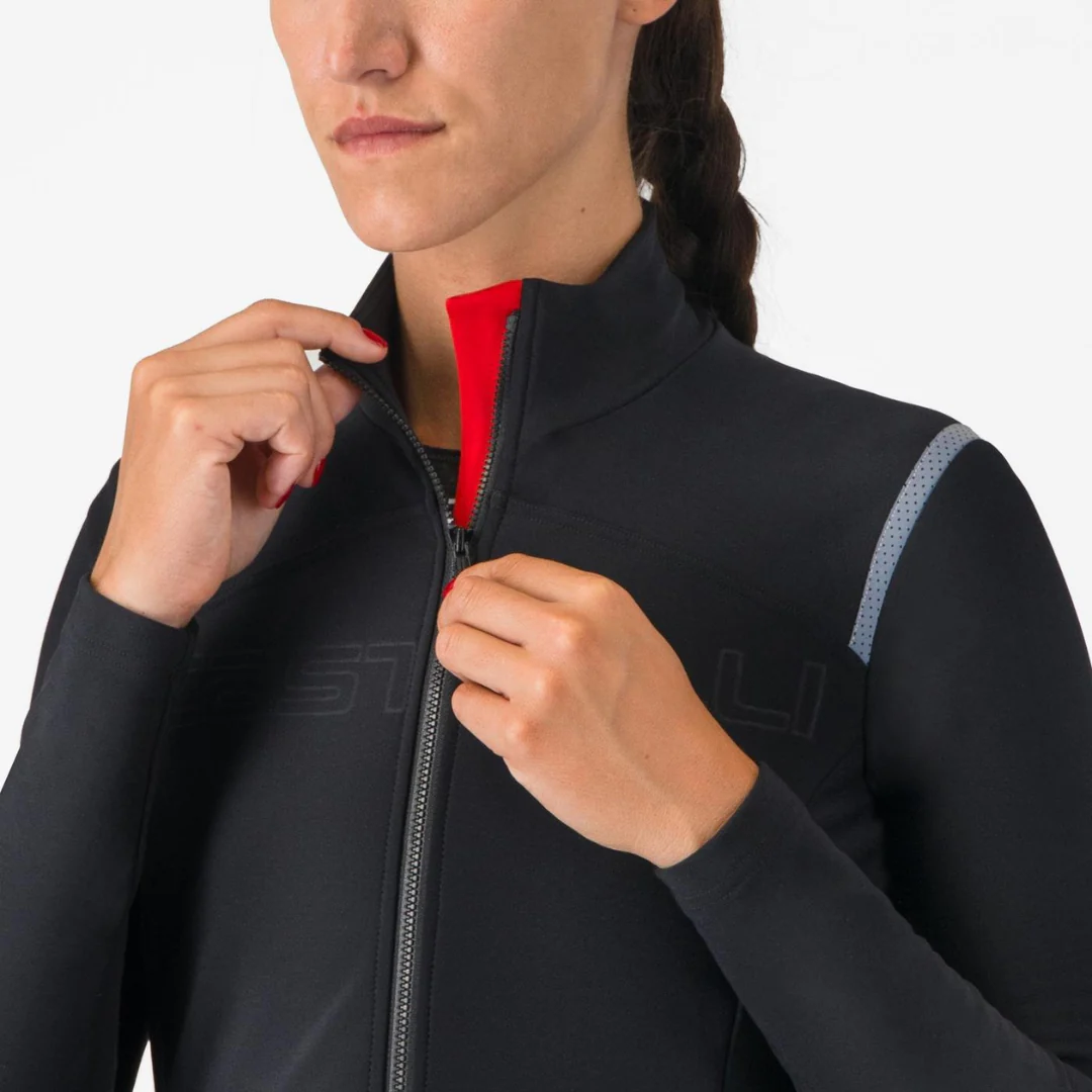Maglia Castelli Tutto Nano RoS W - Nero - Image 2