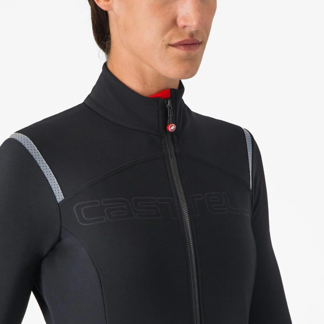Maglia Castelli Tutto Nano RoS W - Nero - Image 4