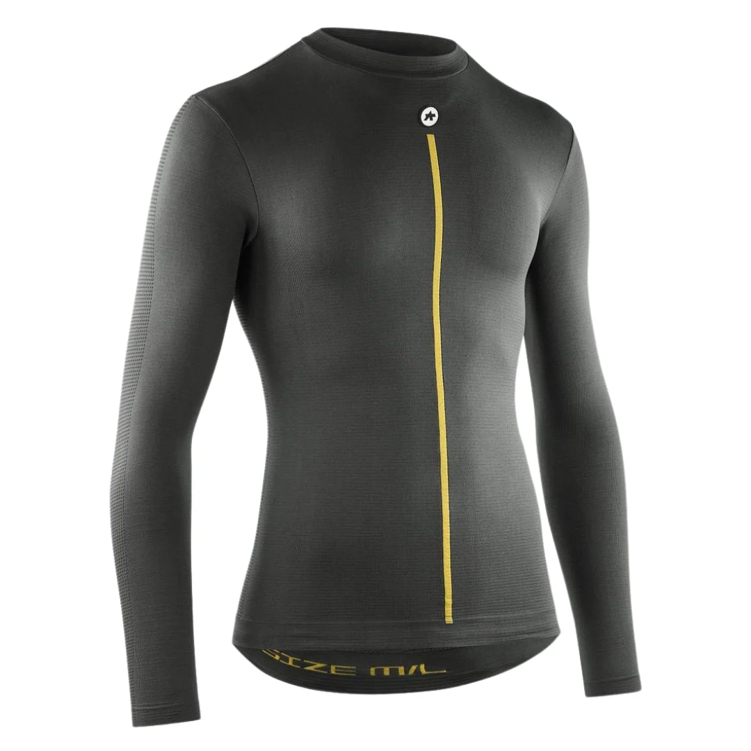 Maglia Intima Assos Spring Fall LS Skin Layer P1 - Antracite - Image 3