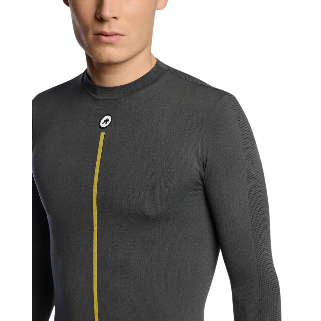 Maglia Intima Assos Spring Fall LS Skin Layer P1 - Antracite - Image 7