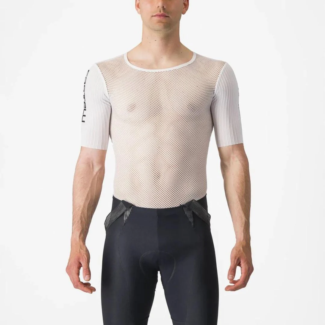 Maglia Intima Castelli Bolero SS - Bianco