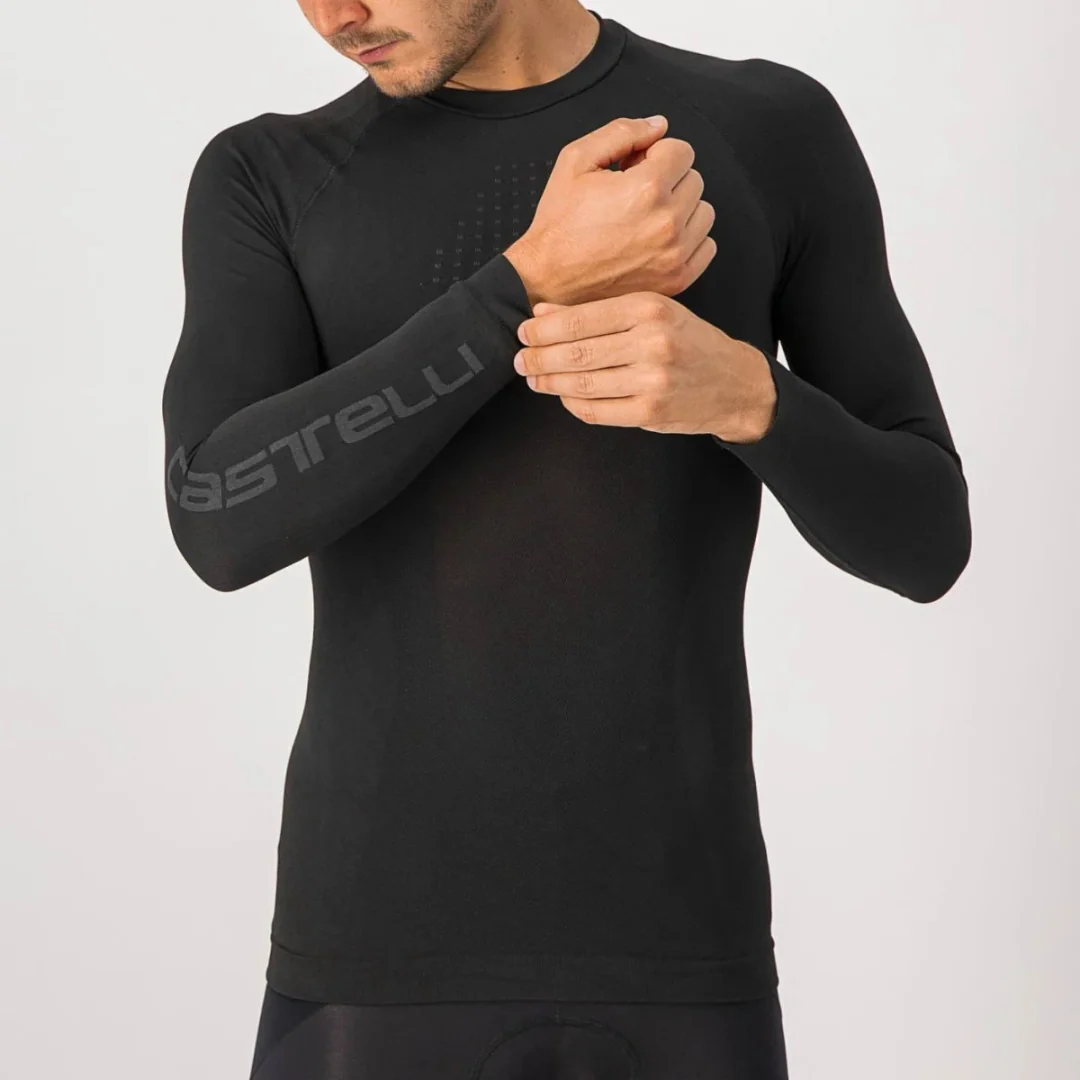 Maglia Intima Castelli Core Seamless Base Layer - Nero - Image 4