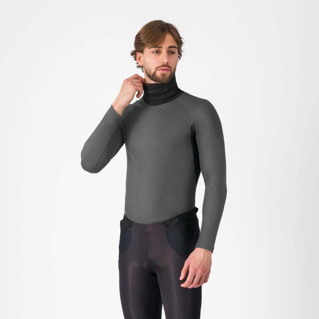 Maglia Intima Castelli Flanders 2 High Neck - Grigio