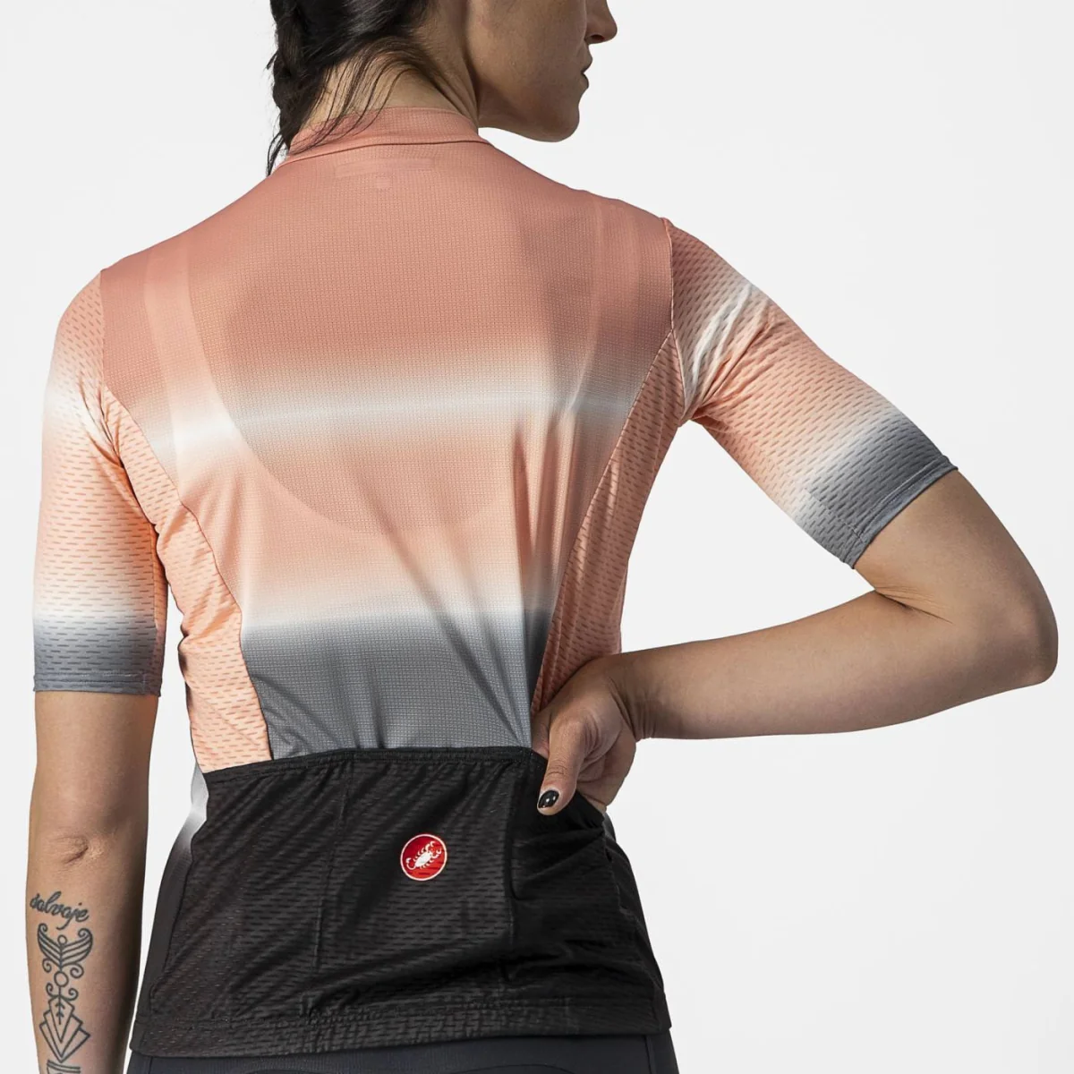 Maglia Castelli Donna Dolce - Rosa/Nero - Image 3