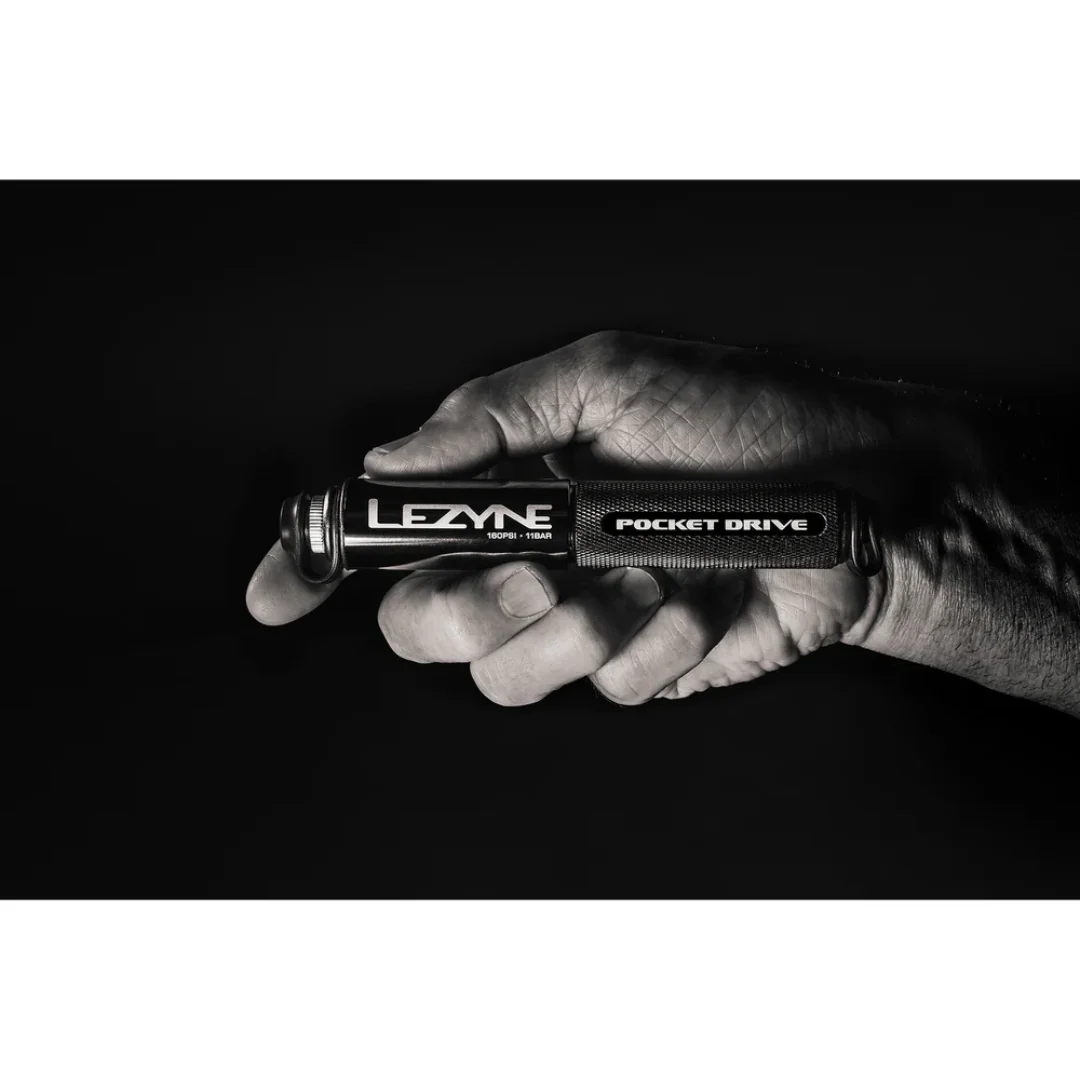 Mini Pompa Lezyne Pocket Drive - Grigio - Image 7