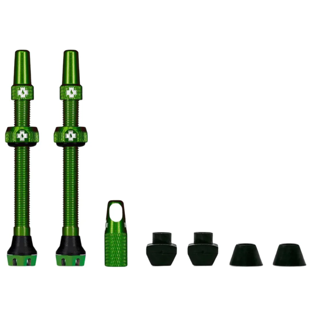 Valvola Tubeless V2 Muc-Off 60mm 1 Coppia - Verde