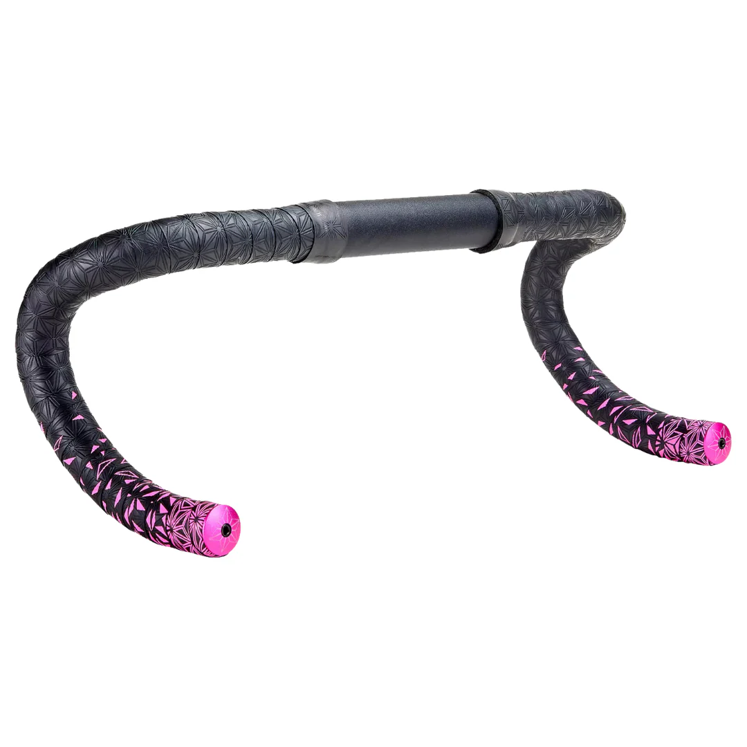 Nastro Manubrio Supacaz Super Sticky Kush Star Fade - Neon Pink - Image 2