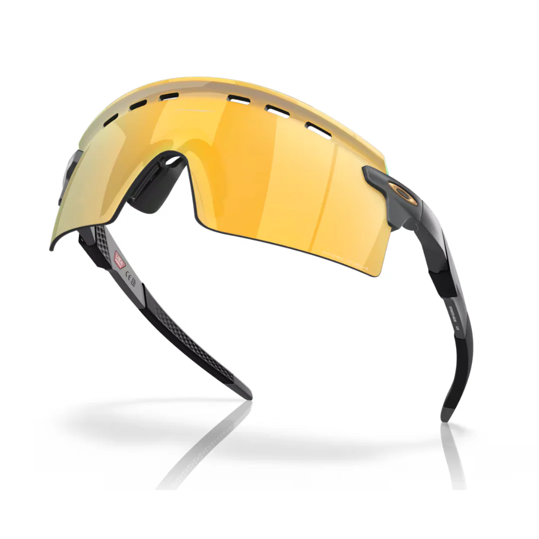 Occhiali Oakley Encoder Strike Vented - Matte Carbon / Prizm 24K - Image 5