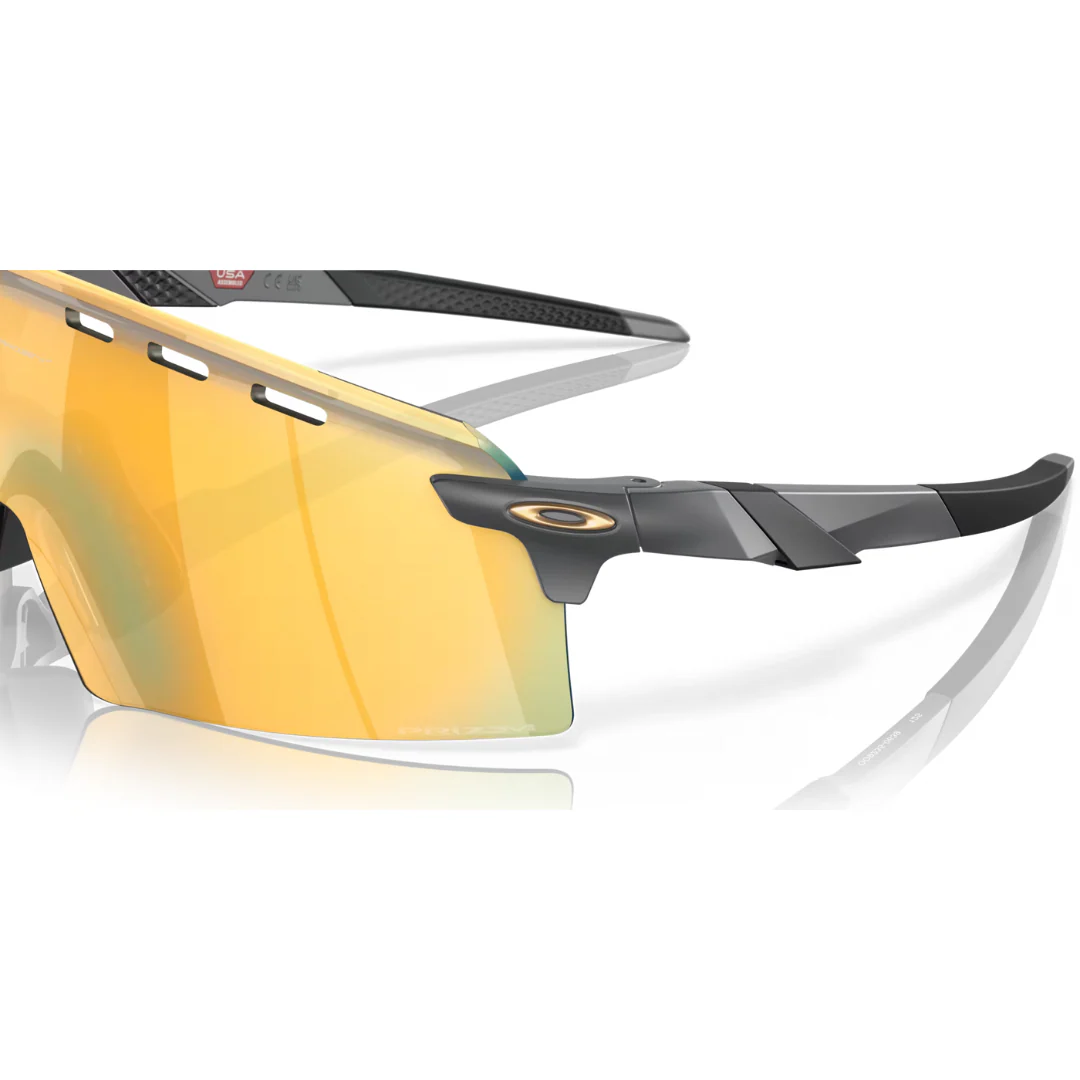 Occhiali Oakley Encoder Strike Vented - Matte Carbon / Prizm 24K - Image 6