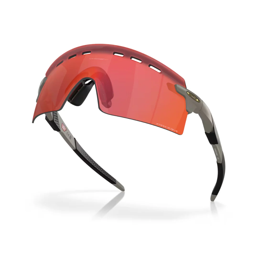 Occhiali Oakley Encoder Strike Vented - Matte Onyx / Prizm Trail Torch - Image 5