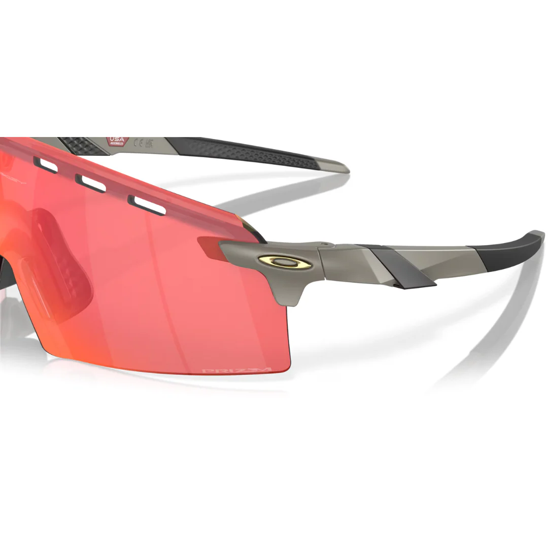 Occhiali Oakley Encoder Strike Vented - Matte Onyx / Prizm Trail Torch - Image 6
