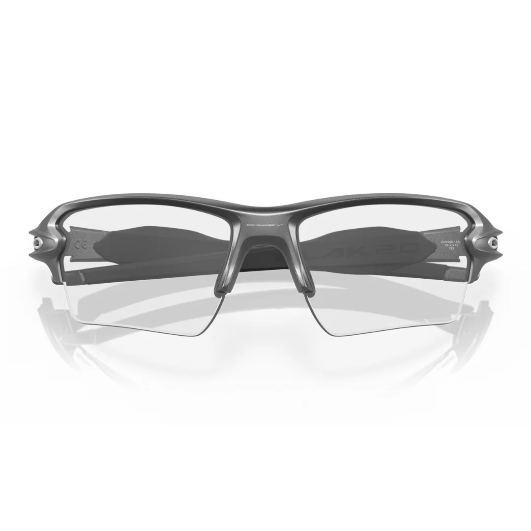 Occhiali Oakley Flak 2.0 XL - Steel / Clear to Black Iridium Photochromic - Image 3
