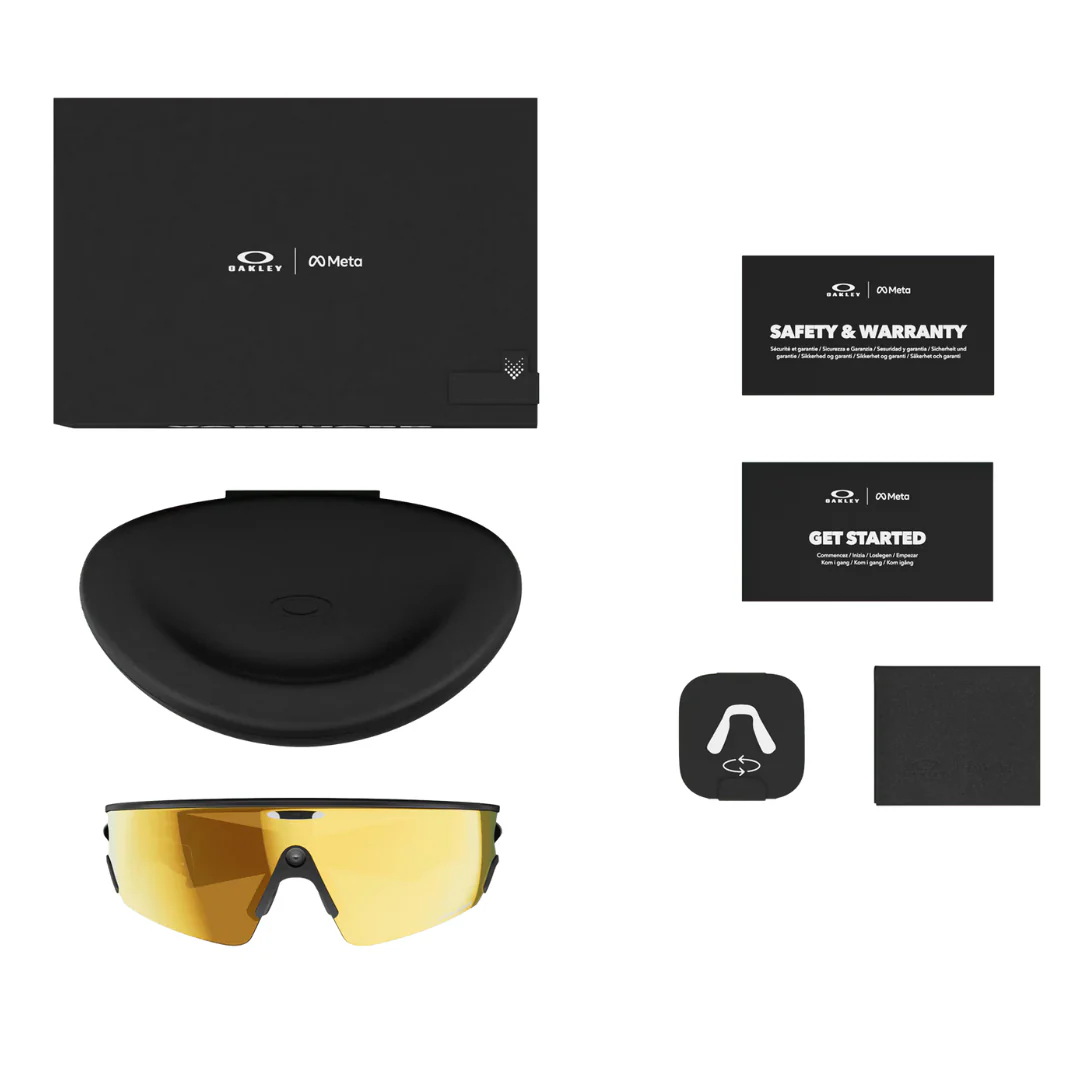 Occhiali Oakley Meta Vanguard - Nero/Prizm 24K - Image 7