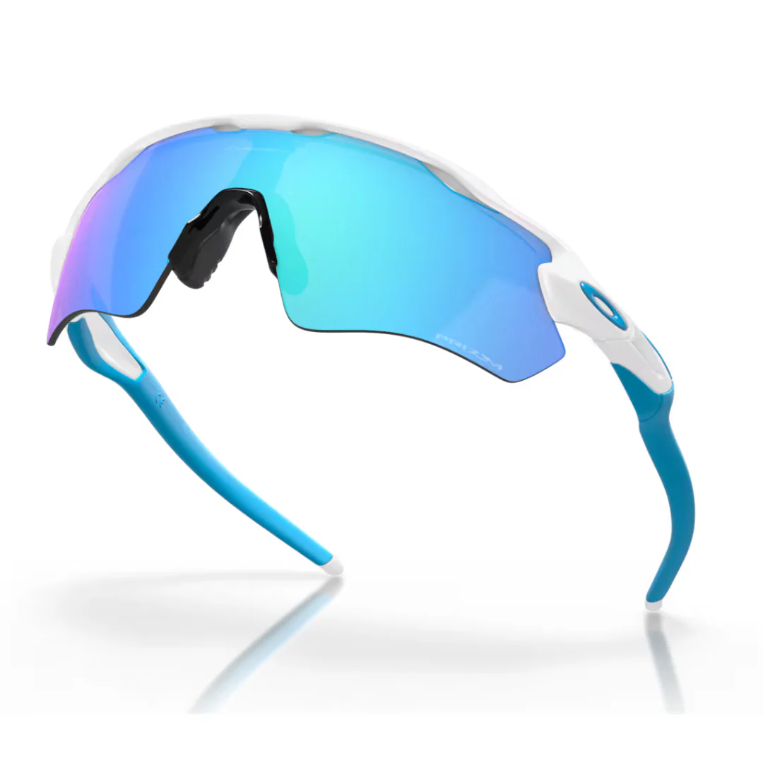 Occhiali Oakley Radar EV Path - Bianco Lucido / Prizm Sapphire - Image 5